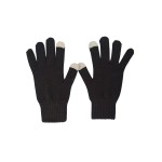 womens touch screen gloves black