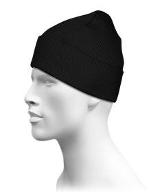 Plain Woollen Cap black for Unisex