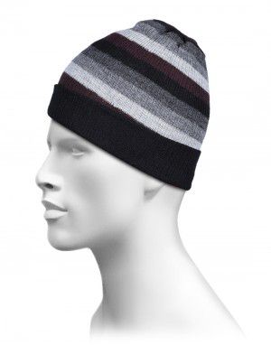 Pure Wool Stripes cap for group