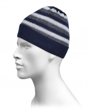 Pure Wool Cap Multi Stripes caps for group