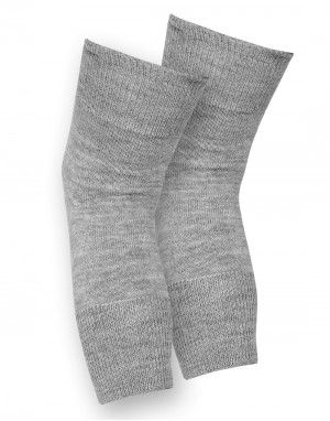 Pure Wool Knee Cap Unisex  Grey