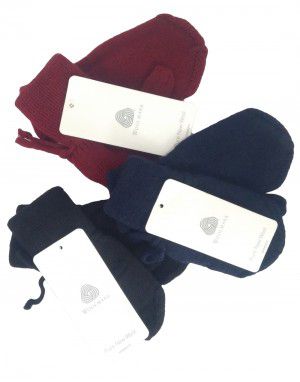 Toddlers Pure Wool Gloves 3 Pairs