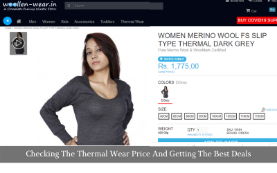 Checking The Thermal Wear Price And Getting The Best Deals