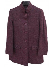 Ladies Wool Coat Brown