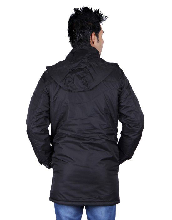 Mens Parka FS Jacket Black Plus Size