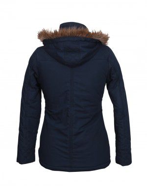 Ladies Cotton Jacket FS Navy