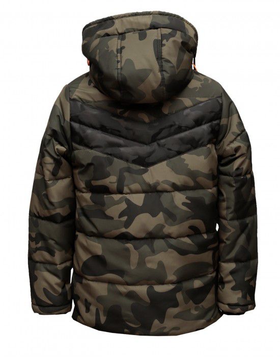 Boys Jacket Military design Quilted