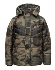 Boys Jacket Military design Quilted