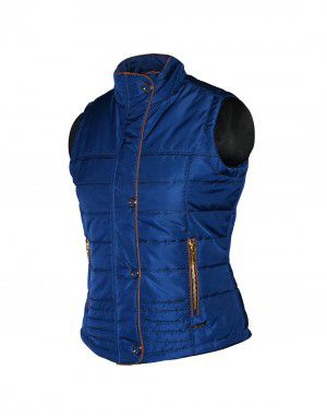 Girls Light weight quilted sporty Jacket Navy