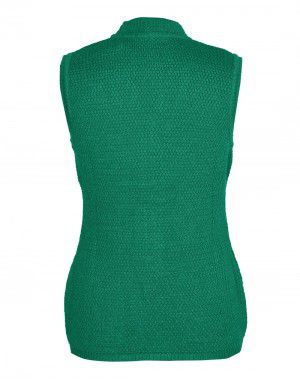 Lady Cardigan Pocket SL green