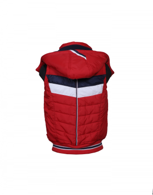 Boys Jacket Red Sporty sl Quilted