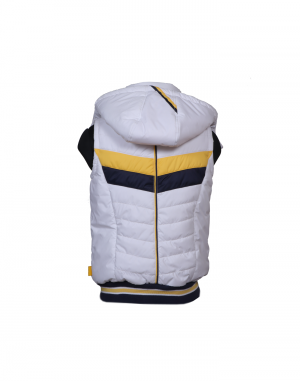 Boys Jacket White Sporty sl Quilted
