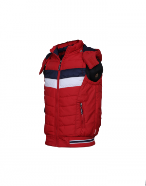 Boys Jacket Red Sporty sl Quilted