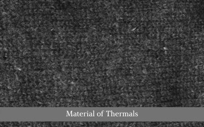 Material of Thermals
