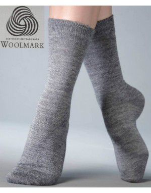 Pure Wool Socks Plain P6