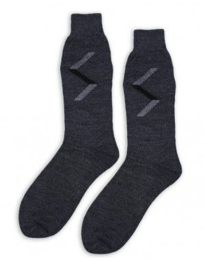 Pure Wool Socks Zig Zag P3