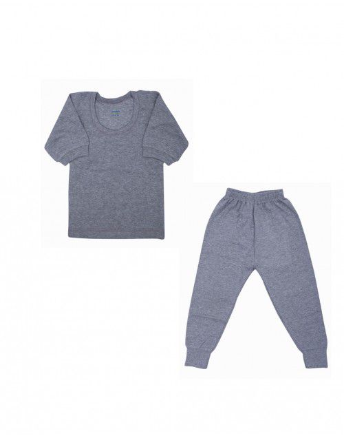 Kids Grey HS Thermal set with Lycra