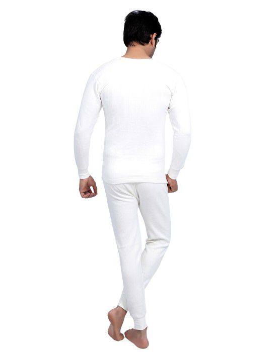 Men FS Cotton Body warmers Set White
