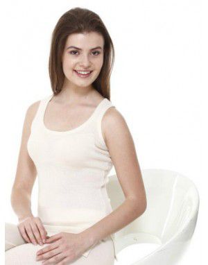 Women Merino Wool SL Slip Type Thermal Cream