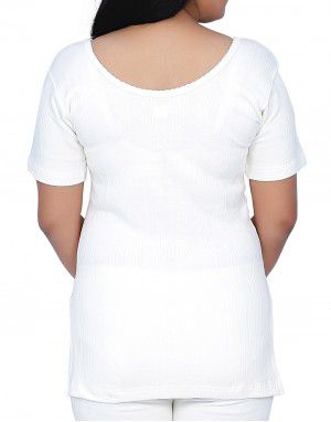 Woman Cotton warmer HS Slip Type White