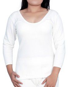 Woman Cotton warmer FS Slip Type White