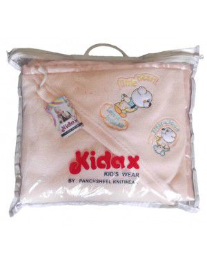 Winter Blanket for Infants cartoon Cream