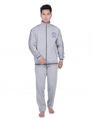 Mens Sporty Grey Track Suit 