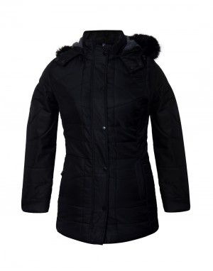Ladies Jacket 31 inch long Black Plus Size