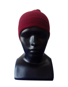 Kids Cap plain maroon