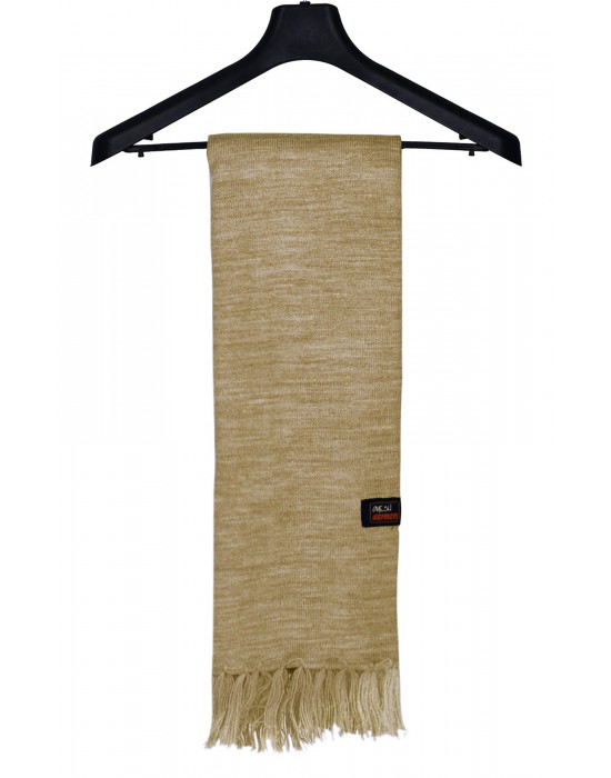 Acrylic Wool Muffler Plain Steel Grey