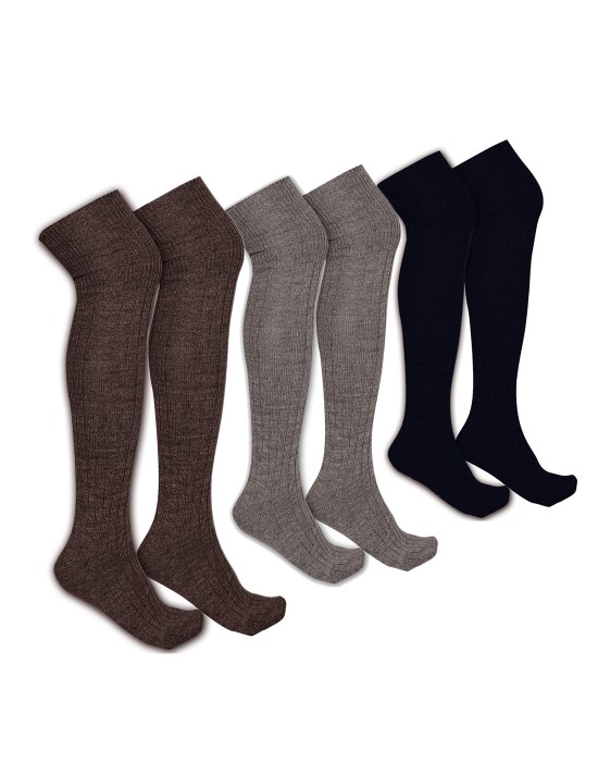 Pure Wool Long Stocking Unisex P3