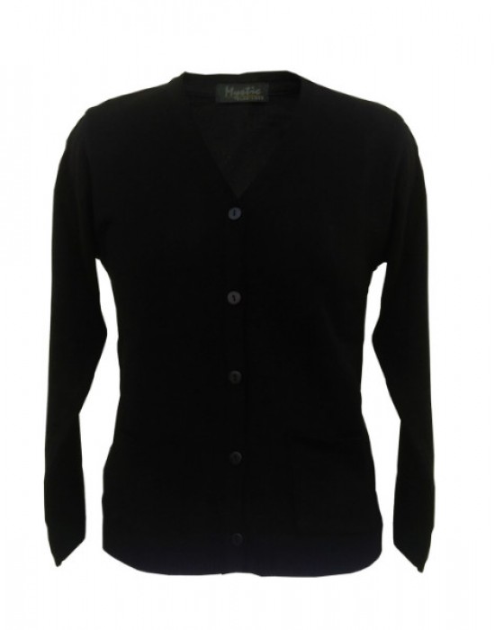 Ladies Cardigan  Plain Balck