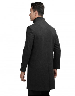 Men long length Coat Anthra Color