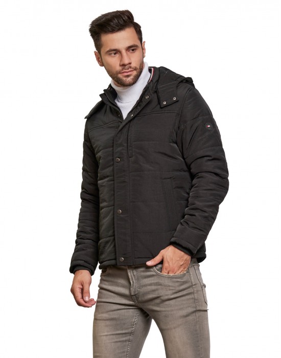 Men Travel Jacket Black Color