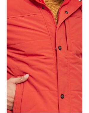 Men Travel Jacket Orange Color
