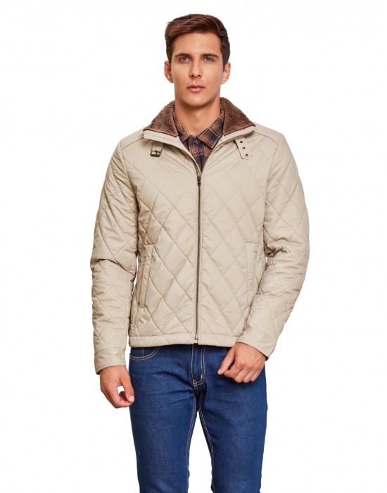 Men  Jacket Stone Color