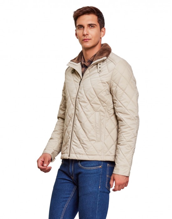 Men  Jacket Stone Color