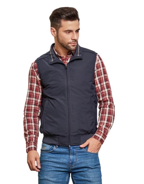 Polyester Mens Brown Sleeveless Winter Jacket at Rs 1450/piece in  Shahjahanpur | ID: 27216051648