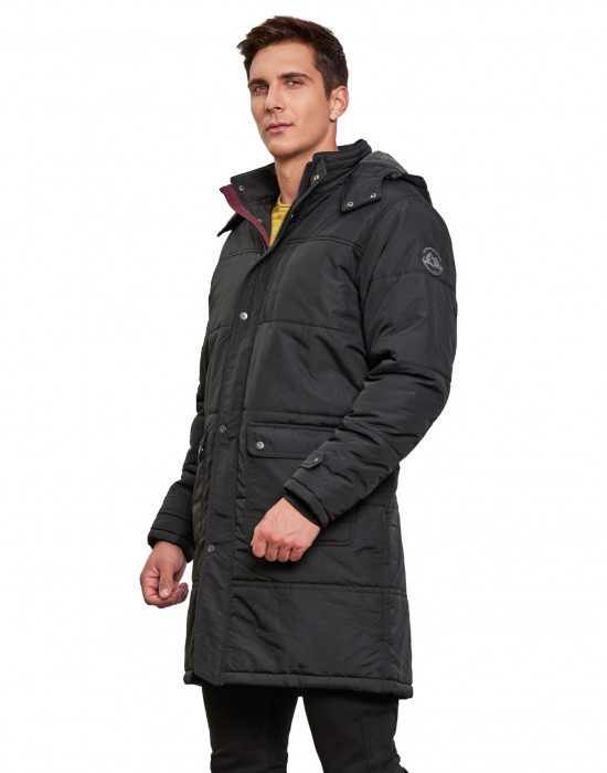 Men Travel Jacket Black Color