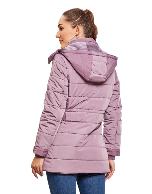 Zara Jacket Women Large Purple Lavender Cropped Full Zip Long Sleeve | eBay