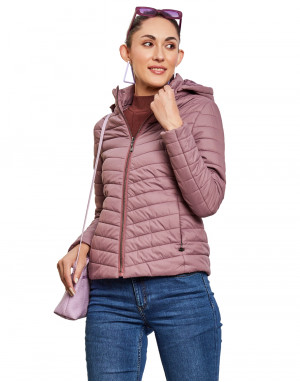 Women  Jacket Plum Color