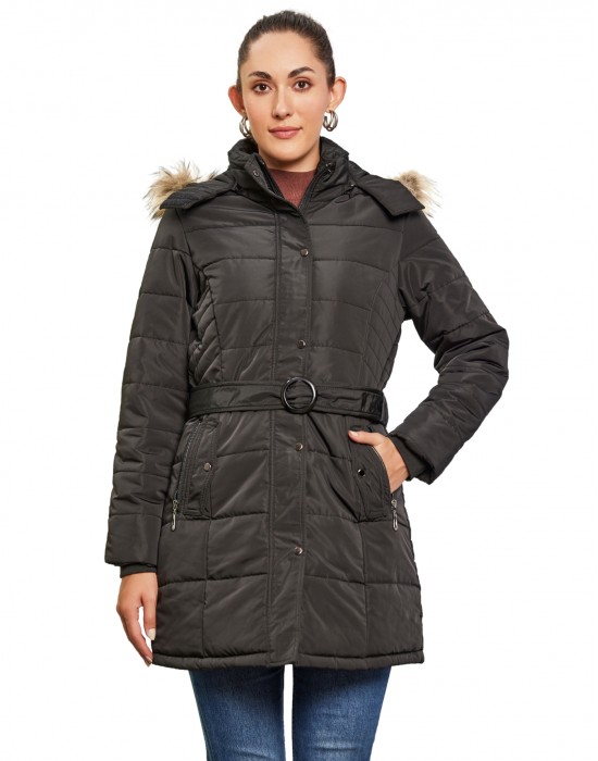Women Travel Jacket Black Color