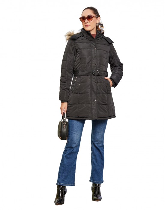Women Travel Jacket Black Color