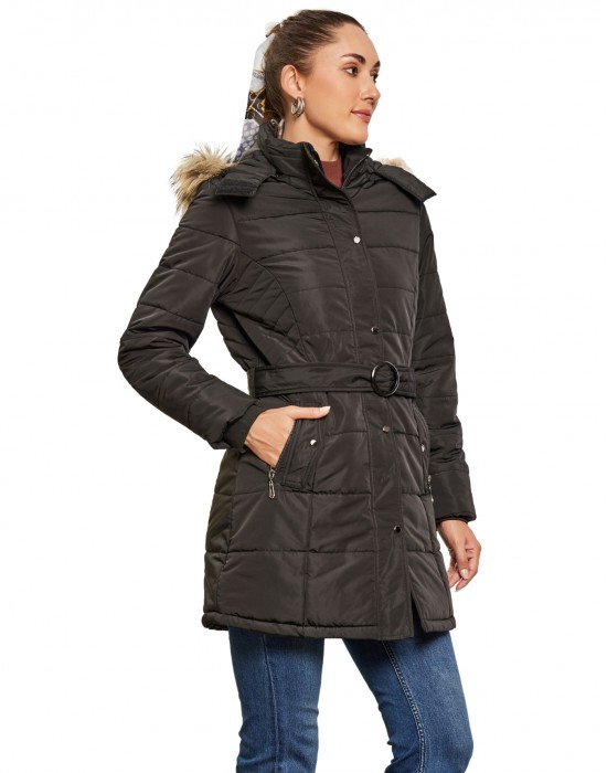 Women Travel Jacket Black Color