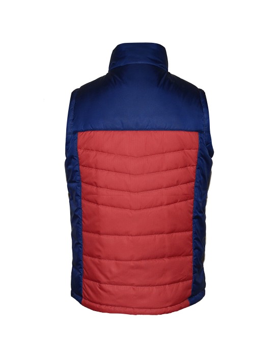 Boys Sporty Quilted Jacket Red em6733