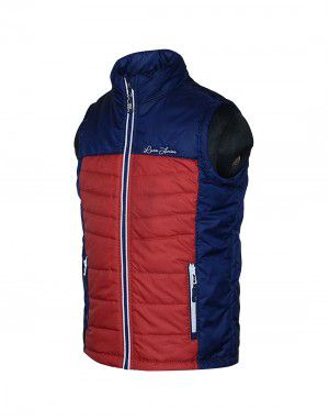Boys Sporty Quilted Jacket Red em6733