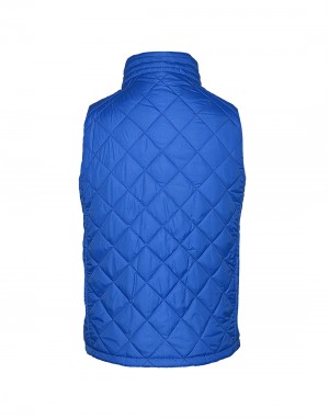 Boys Quilted Jacket Black Reversible