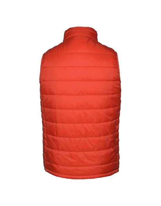Boys Quilted Jacket Orange Reversible