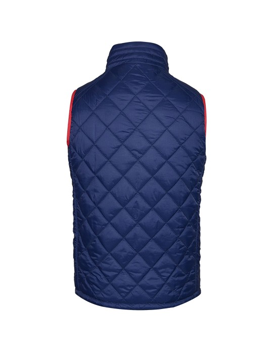 Boys Quilted Jacket Red Reversible