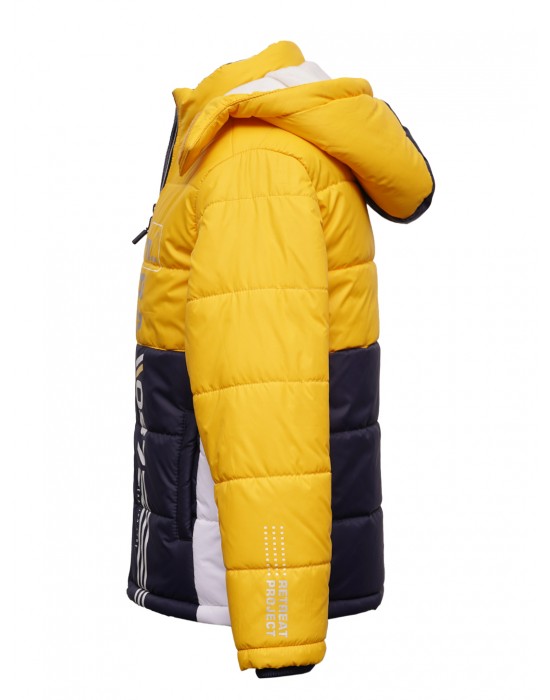 Boys Sporty  jacket bright yellow
